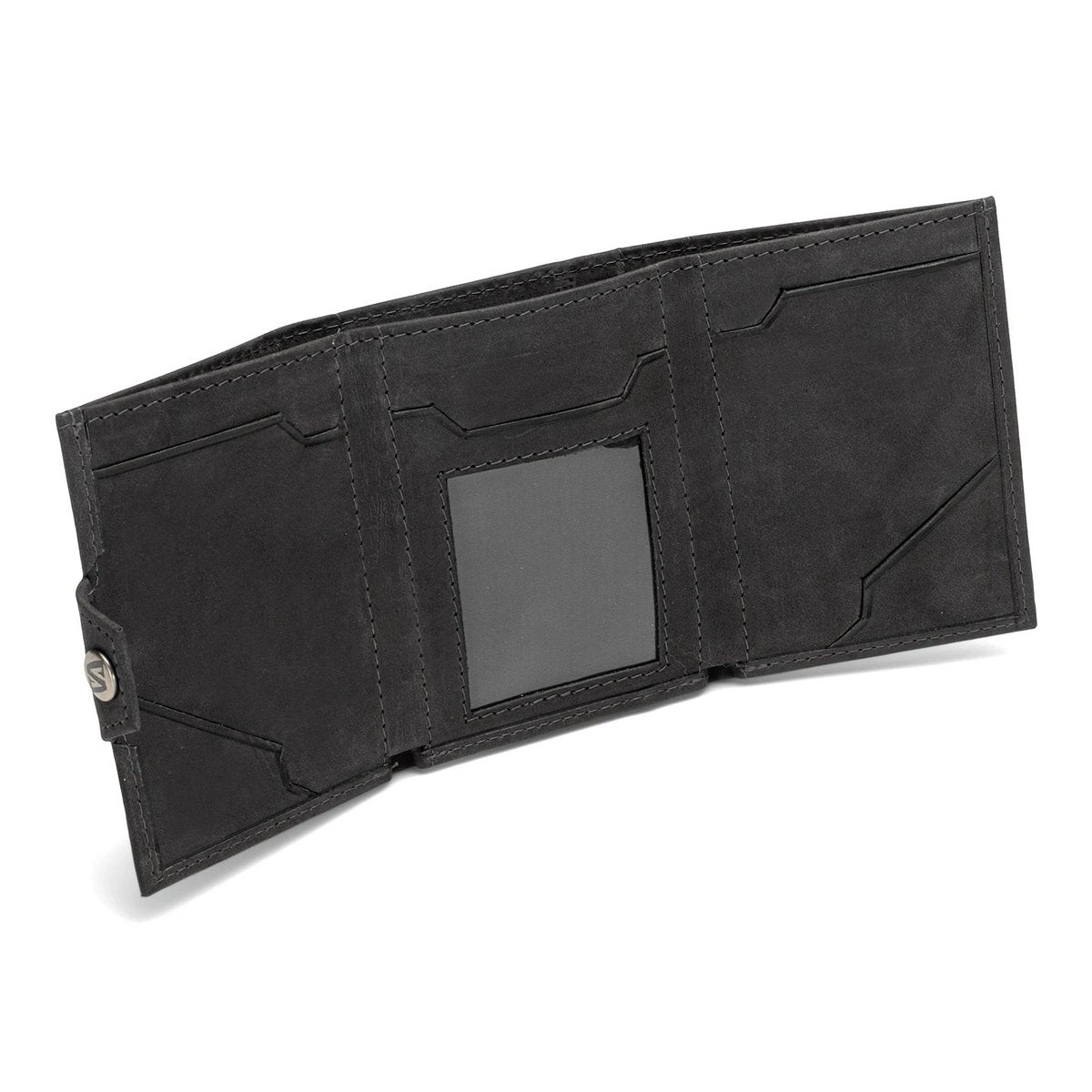 SERASAR Genius Black Leather RFID Wallet – image 2
