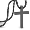 SERASAR Heer Black Cross Necklace