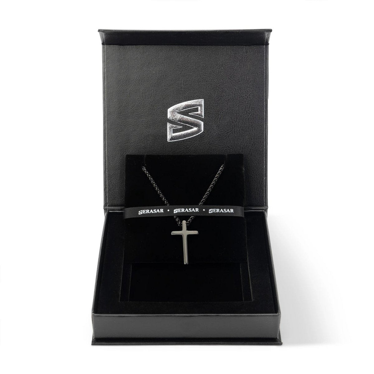 SERASAR Heer Black Cross Necklace – image 2