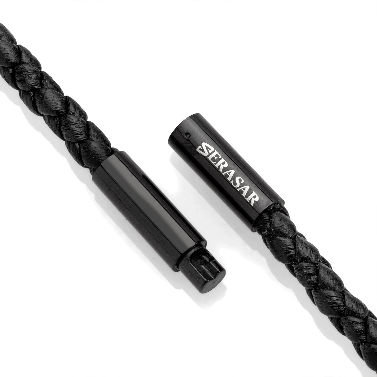 SERASAR Vlam Black Leather Necklace – image 4