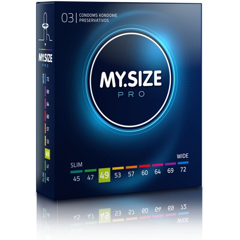 MY.SIZE PRO 49 mm – 3 condoms