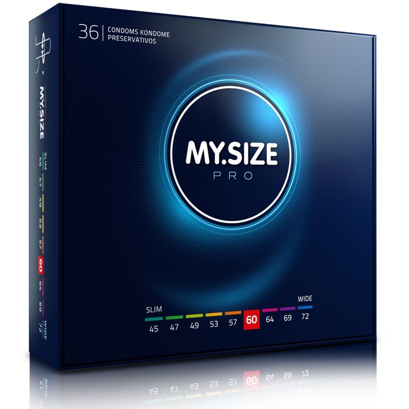 MY.SIZE PRO 60 mm – 36 condoms