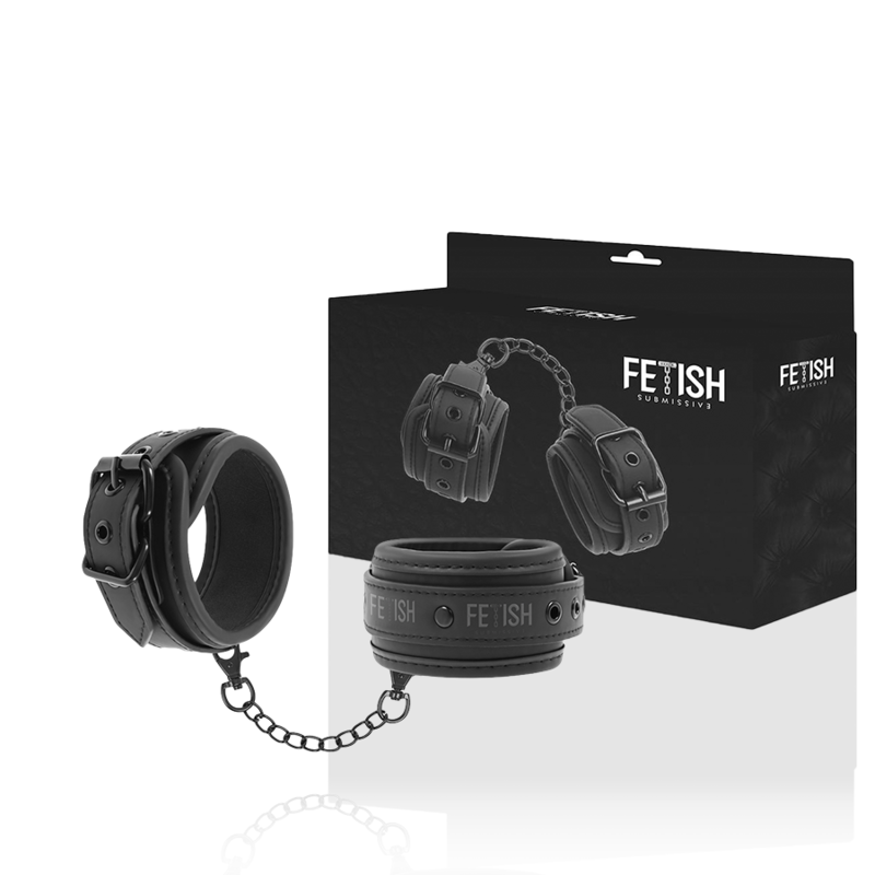 Vegan Leather Handcuffs With Noprene Lining – image 2