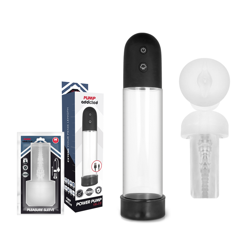 Pump Addicted RX11 Automatic Pump with Masturbator – image 2