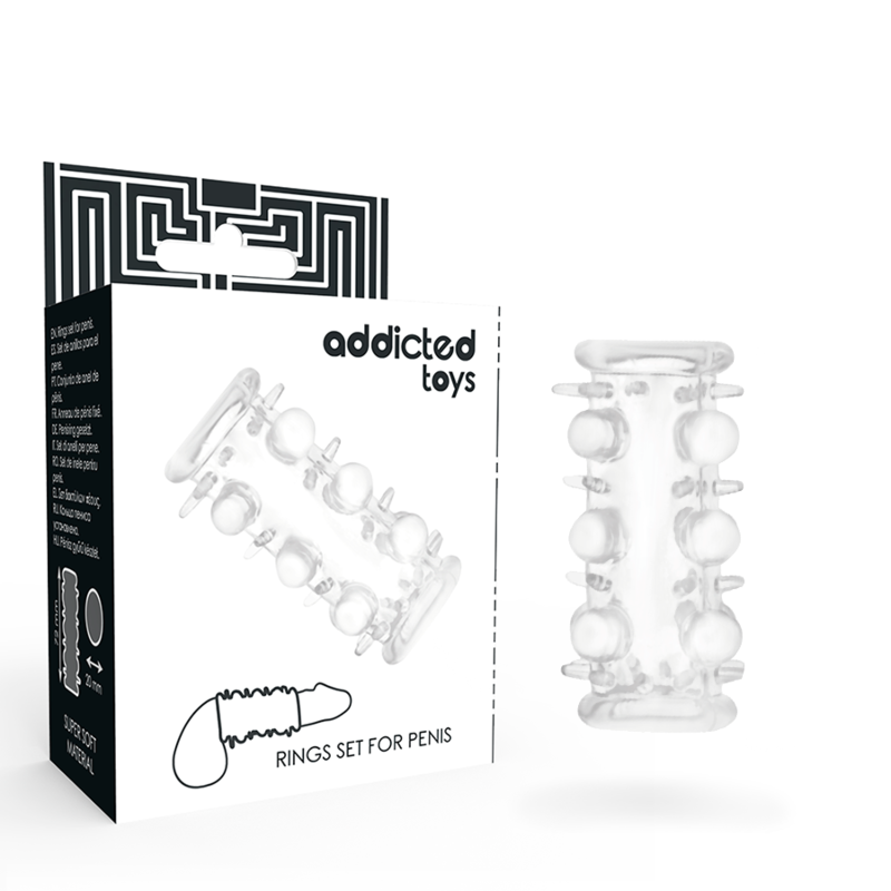 Addicted Toys Clear Penis Sleeve