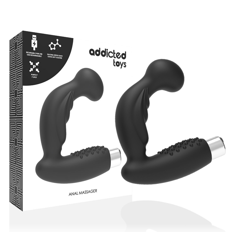 Addicted Toys Prostatic Vibrator Model 3 – Black