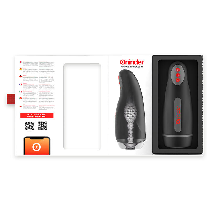 Seoul App-Controlled Male Masturbator – Black – image 6