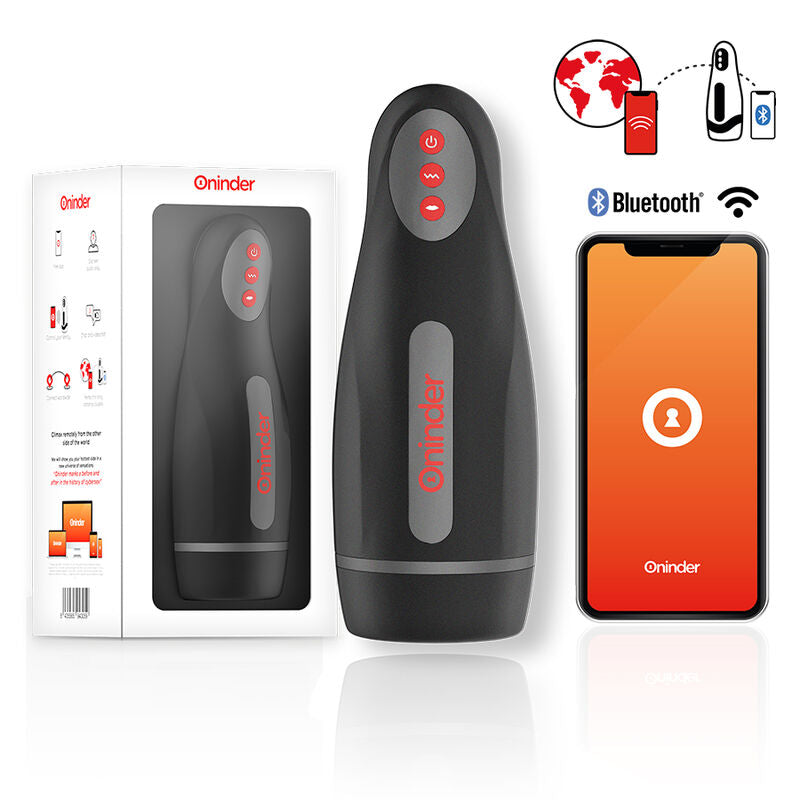 Seoul Rechargeable Male Masturbator 10 Speed - Free App