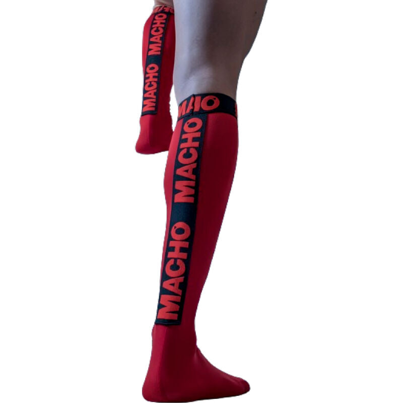 Thin Socks One Size Red