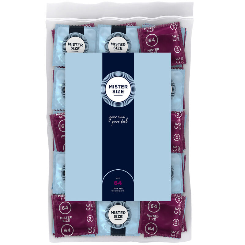 MISTER SIZE XXL 64 mm – 100 condoms