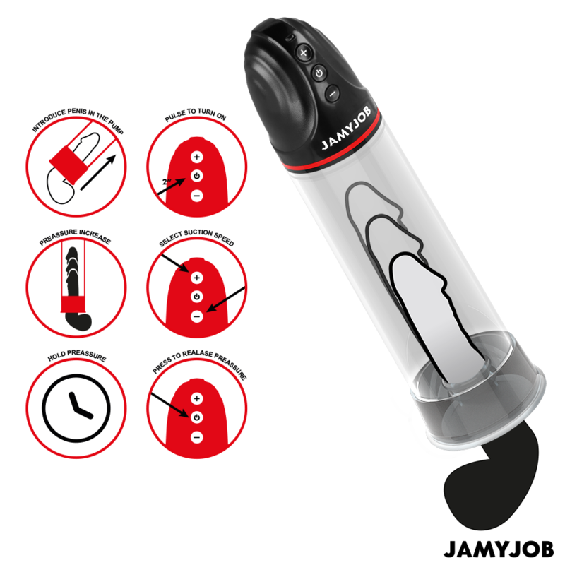 Jamyjob Xpand Automatic Pump – 3 Suction Levels