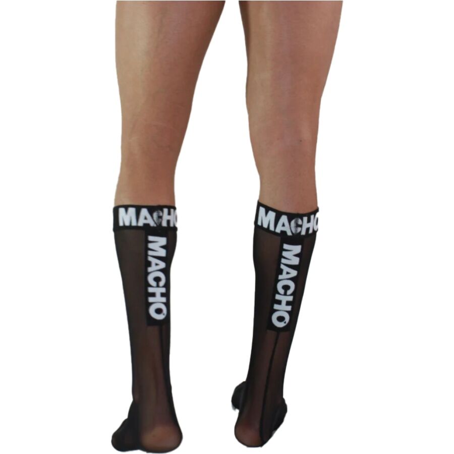 Thin Socks One Size Black – image 2