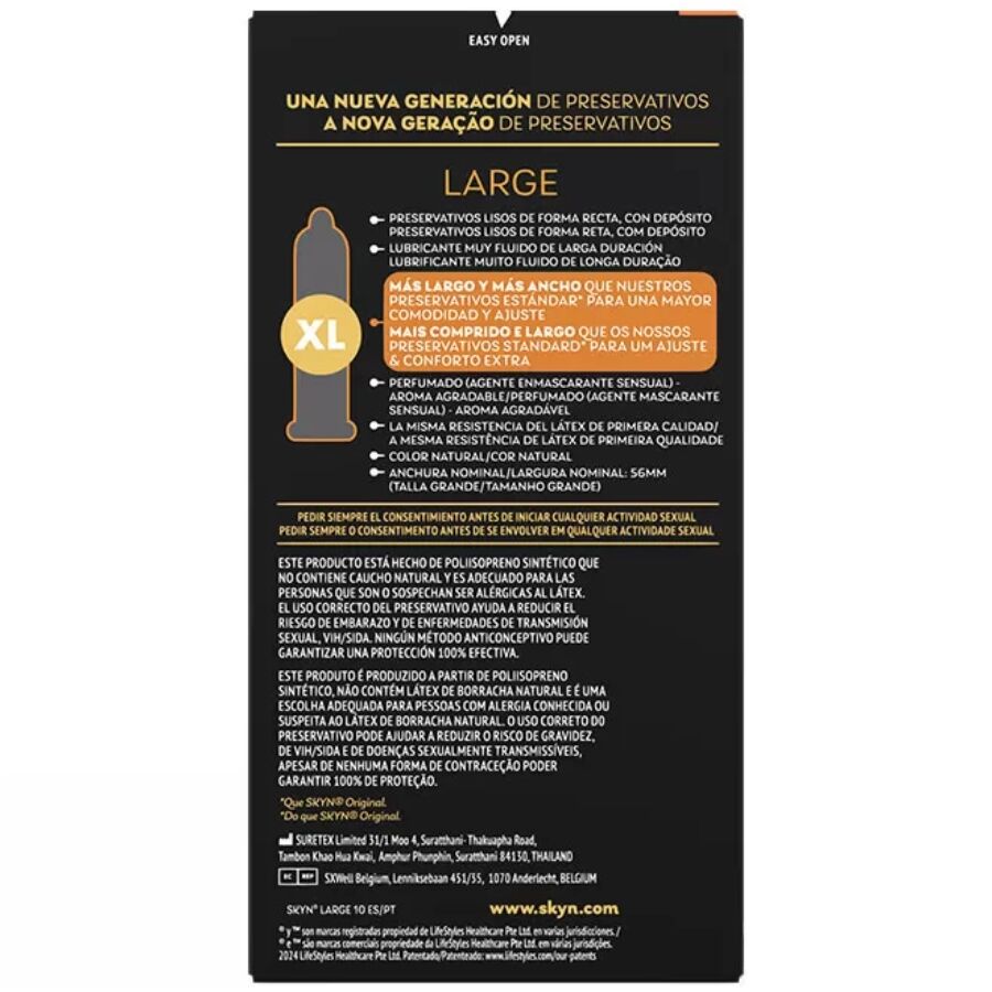 SKYN Large Condoms – 10 Pack – image 2