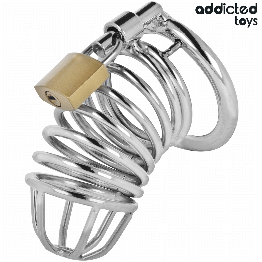 Iron Cell Metal Penis Cage Size M – image 2