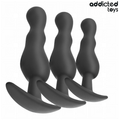 Silicone Anal Plug Set – 3 Sizes