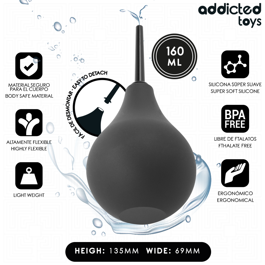 Addicted Toys Travel Anal Cleaner M – 160 ml