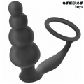 Silicone Anal Plug with Cock Ring – Model 5