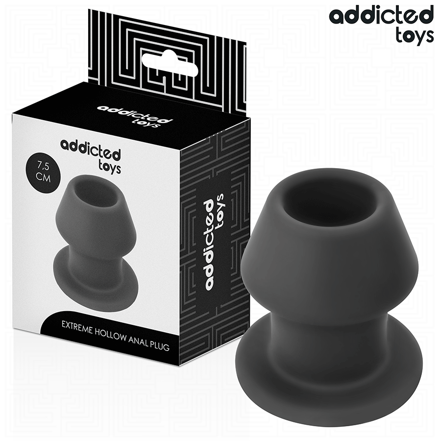 Extreme Hollow Silicone Anal Plug 7.5 cm – Small