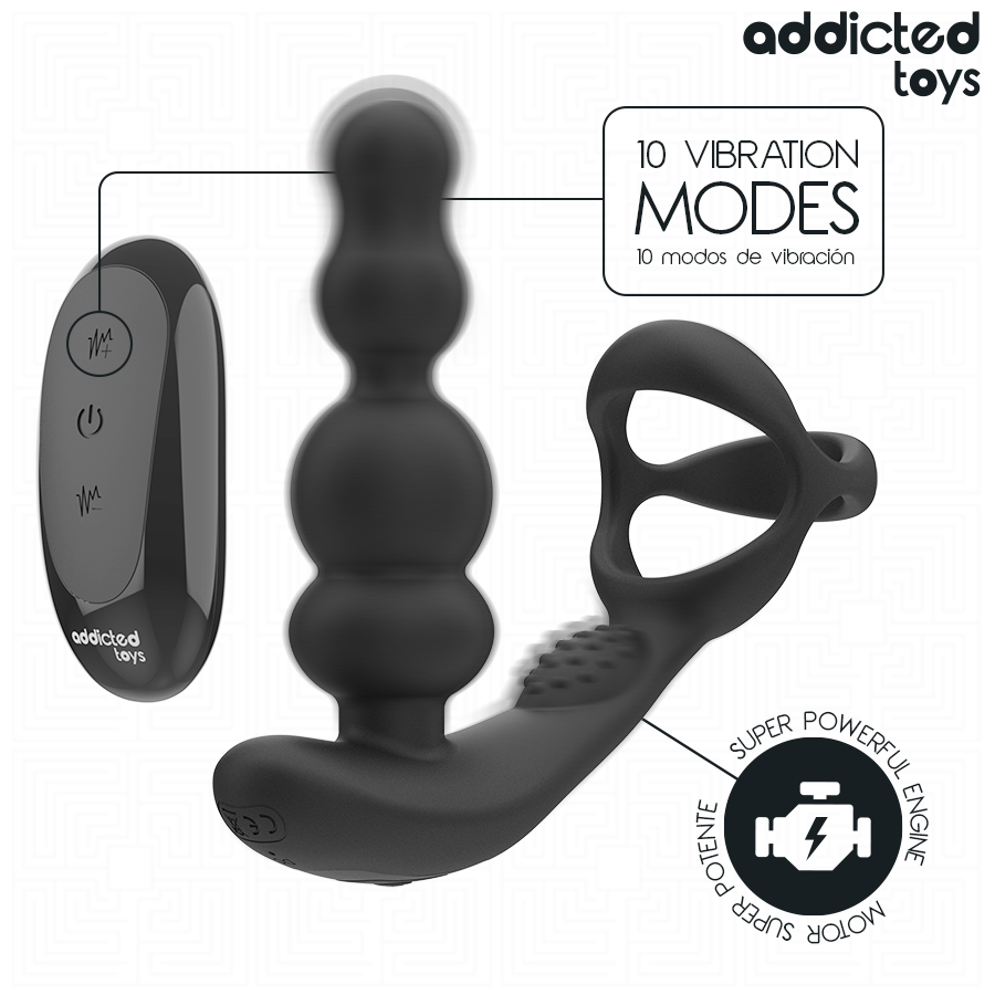 Addicted Toys Rotating Prostate Massager – Remote Control – image 4