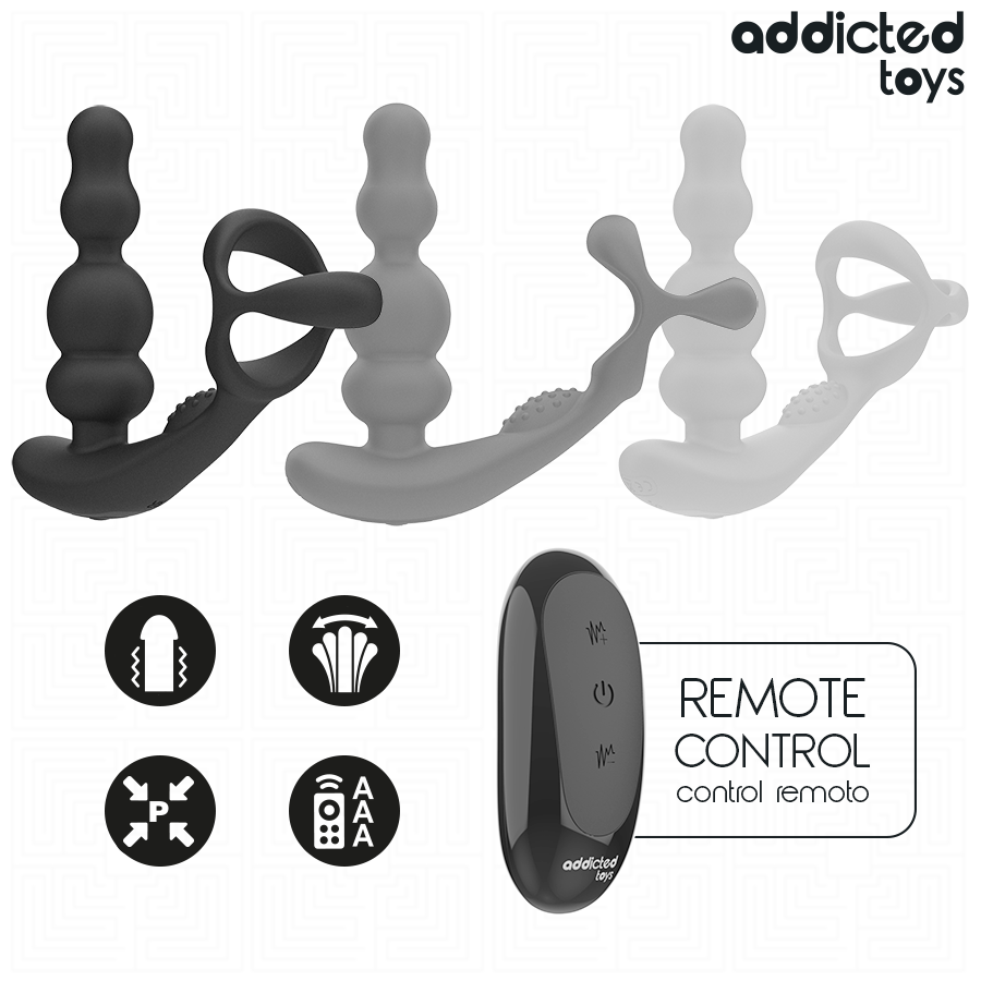 Addicted Toys Rotating Prostate Massager – Remote Control – image 6