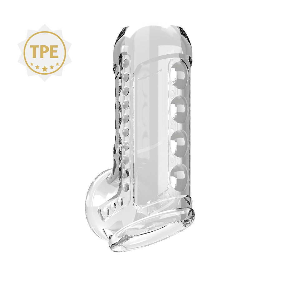 Open-Head Textured Penis Sleeve – image 6