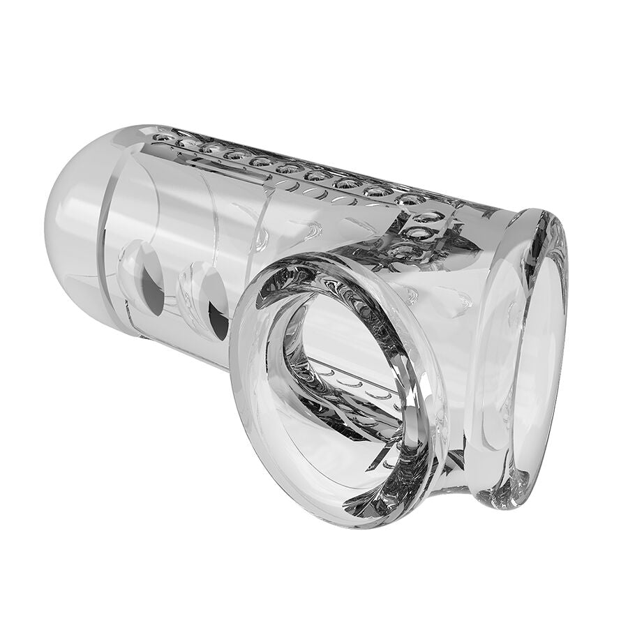 Open-Head Textured Penis Sleeve – image 5