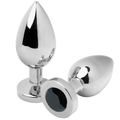 Anal Plug Diamond Black Small 5.71cm