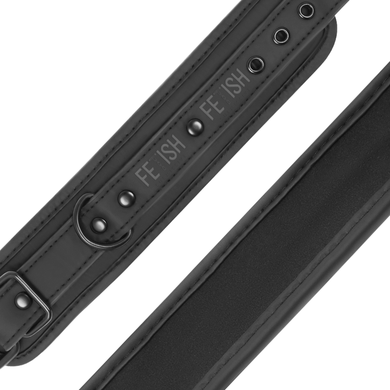 Vegan Leather Handcuffs With Noprene Lining – image 6